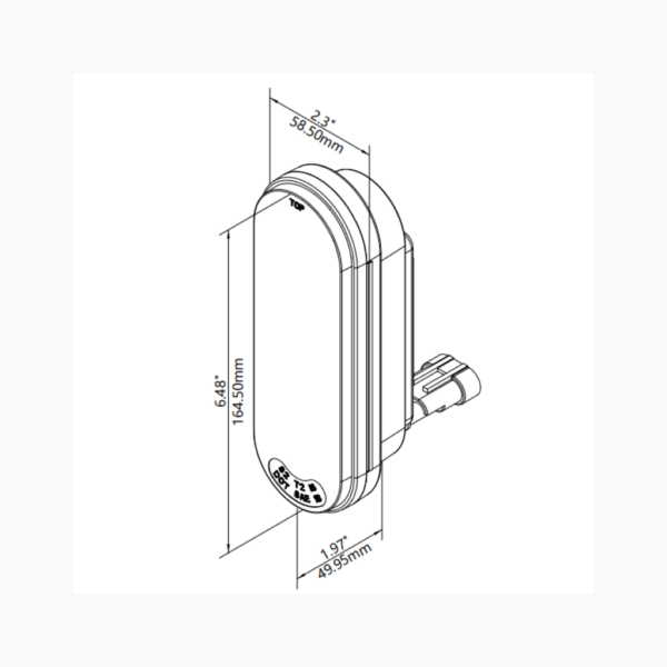 GPS Oval Stop Tail TrackLight - Image 4