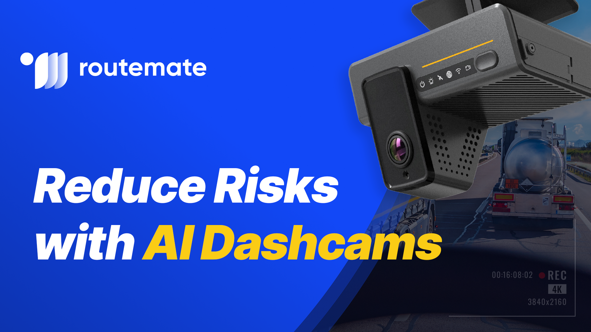 Reduce Risks with AI Dashcams